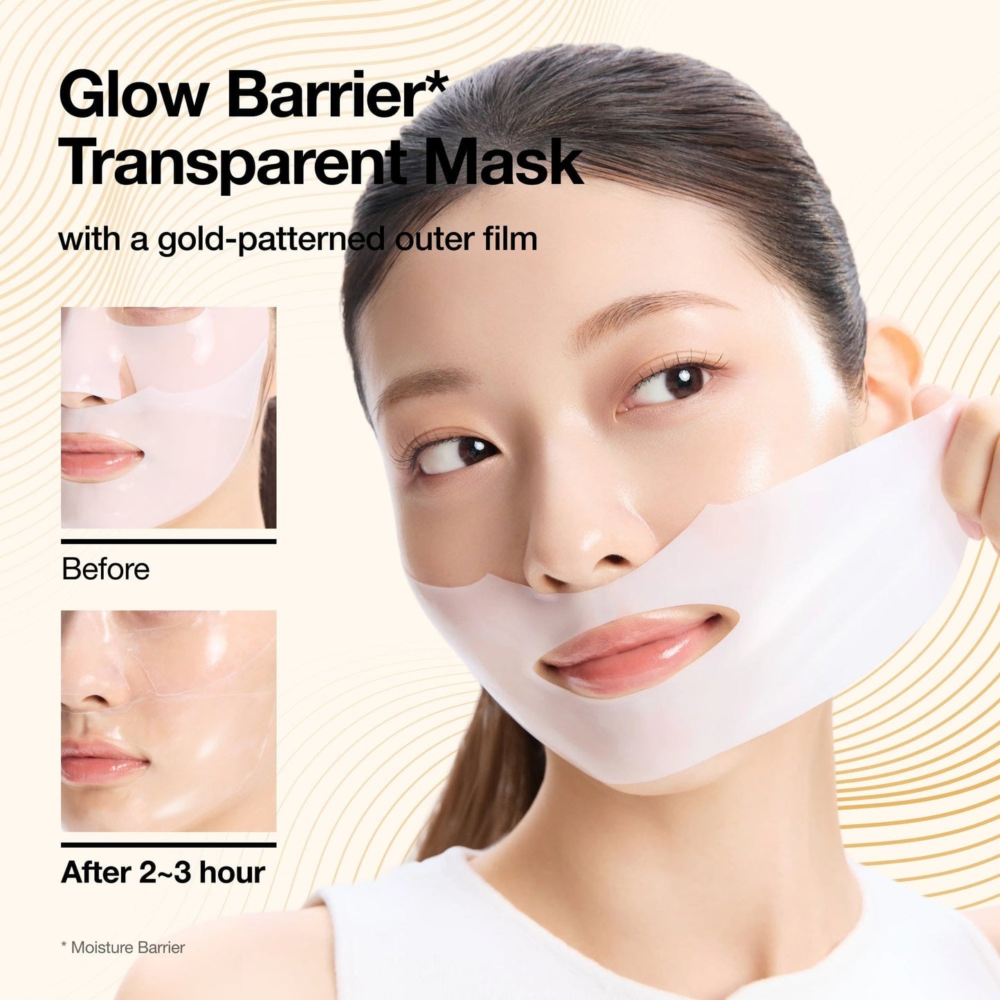 Golden Honmoon Barrier Collagen Mask 4ea