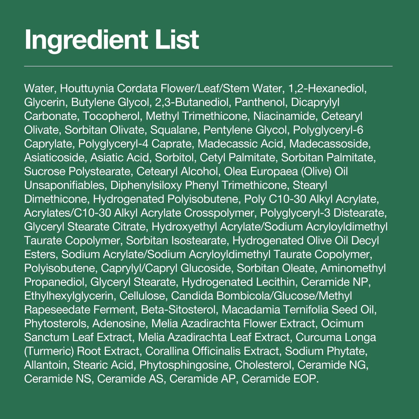 Heartleaf Centella Red Spot Cream