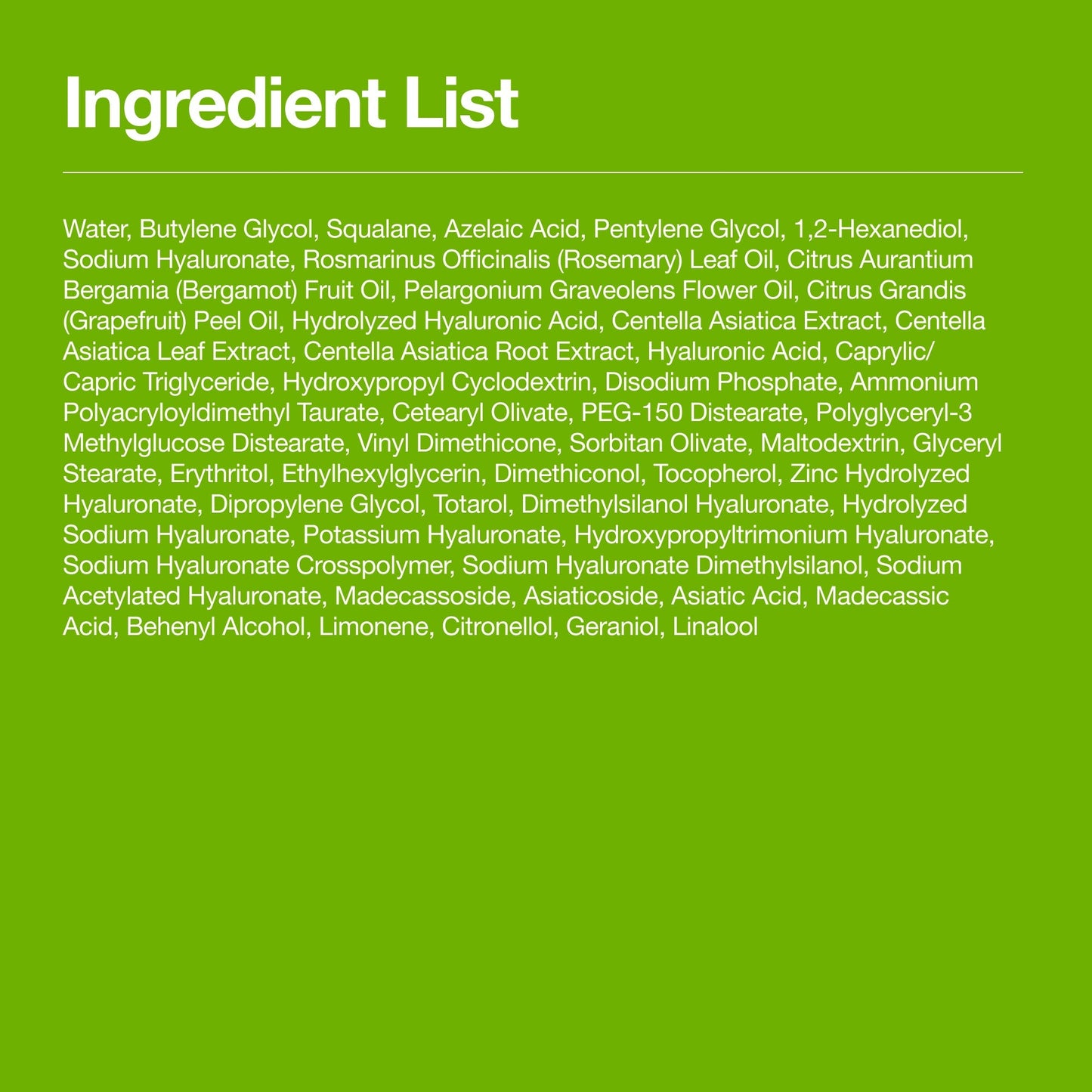 Azelaic Acid CICA Skin Soothing Moisturizer