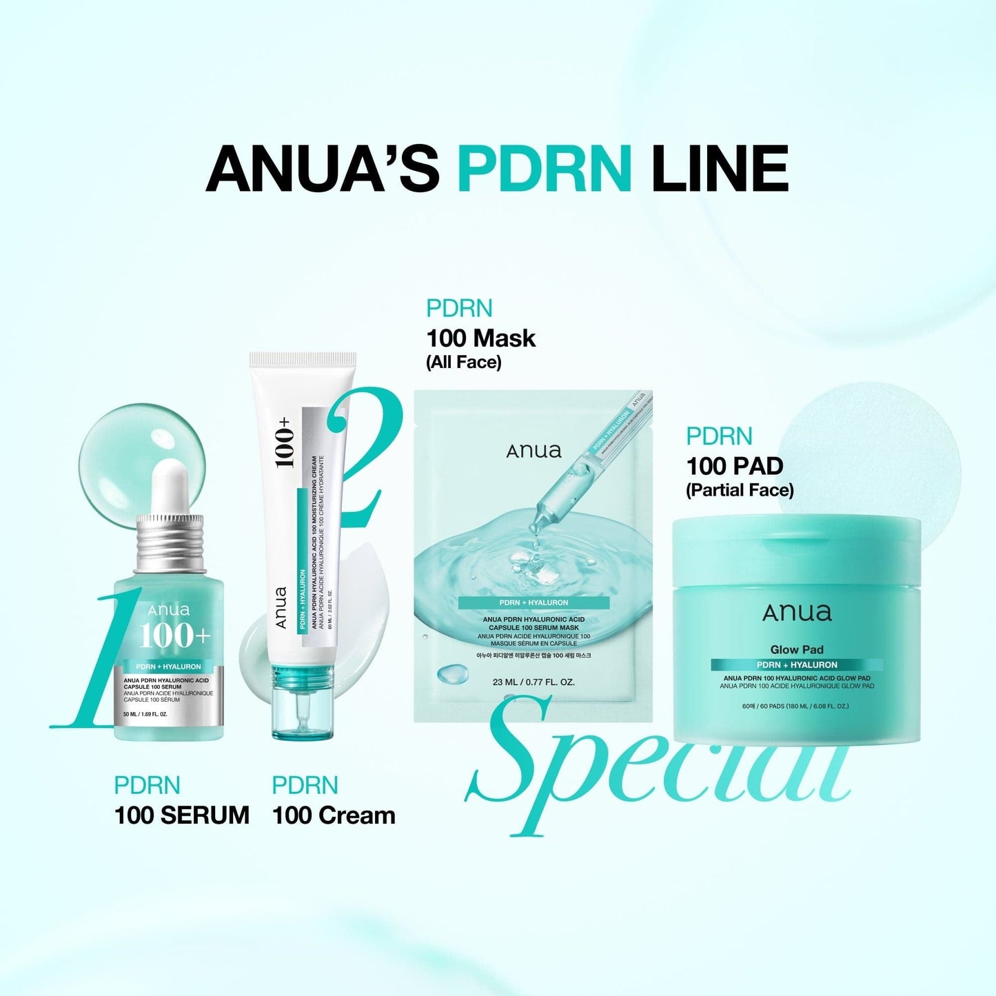 PDRN Hyaluronic Acid Capsule 100 Serum Mask
