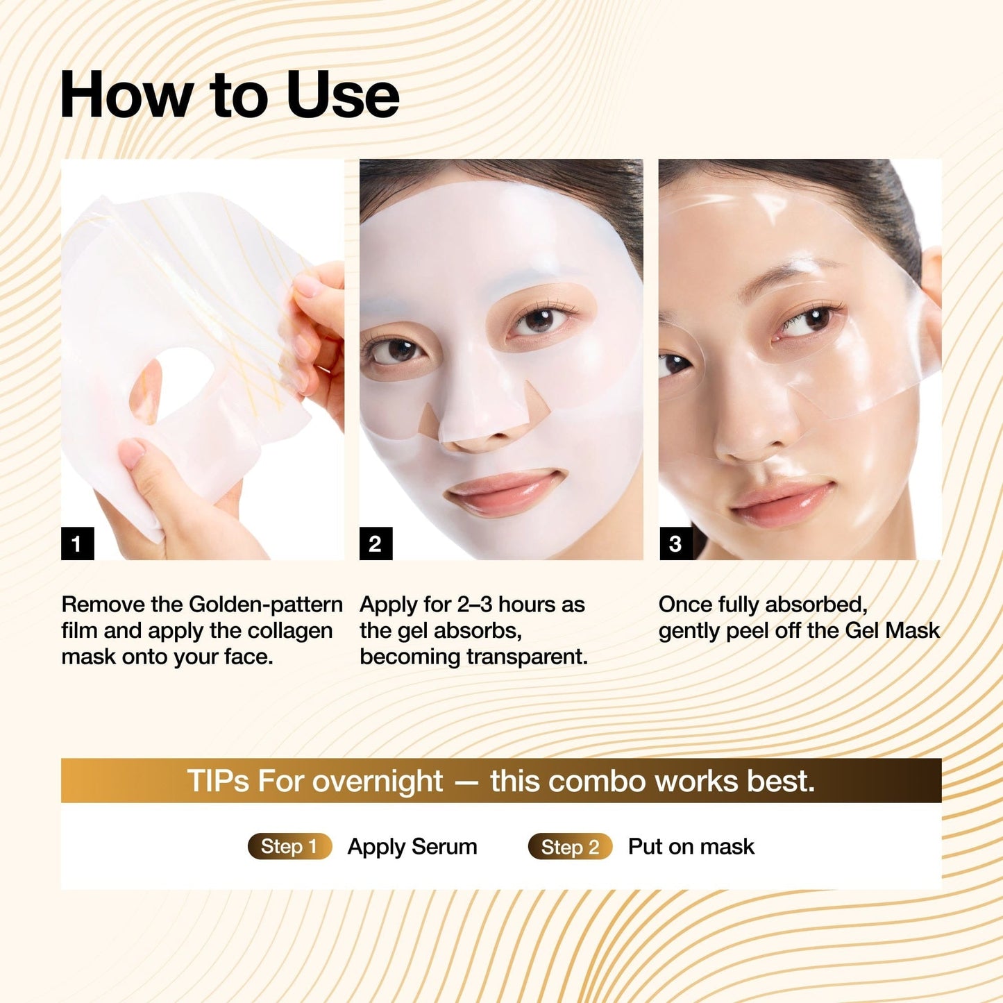 Golden Honmoon Barrier Collagen Mask 4ea