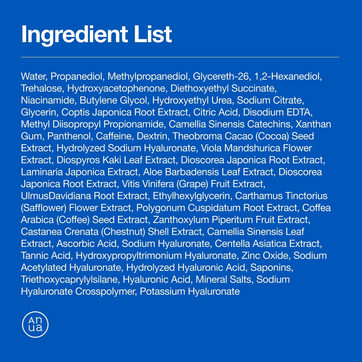 8 Hyaluronic Acid Catechin Calming Pad