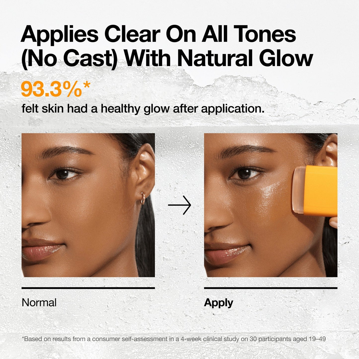 Invisible Glow Finish Sunstick