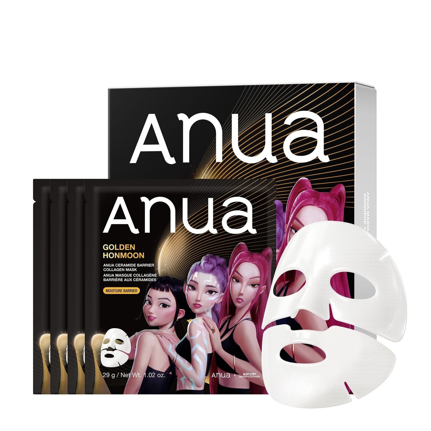 Golden Honmoon Barrier Collagen Mask 4ea