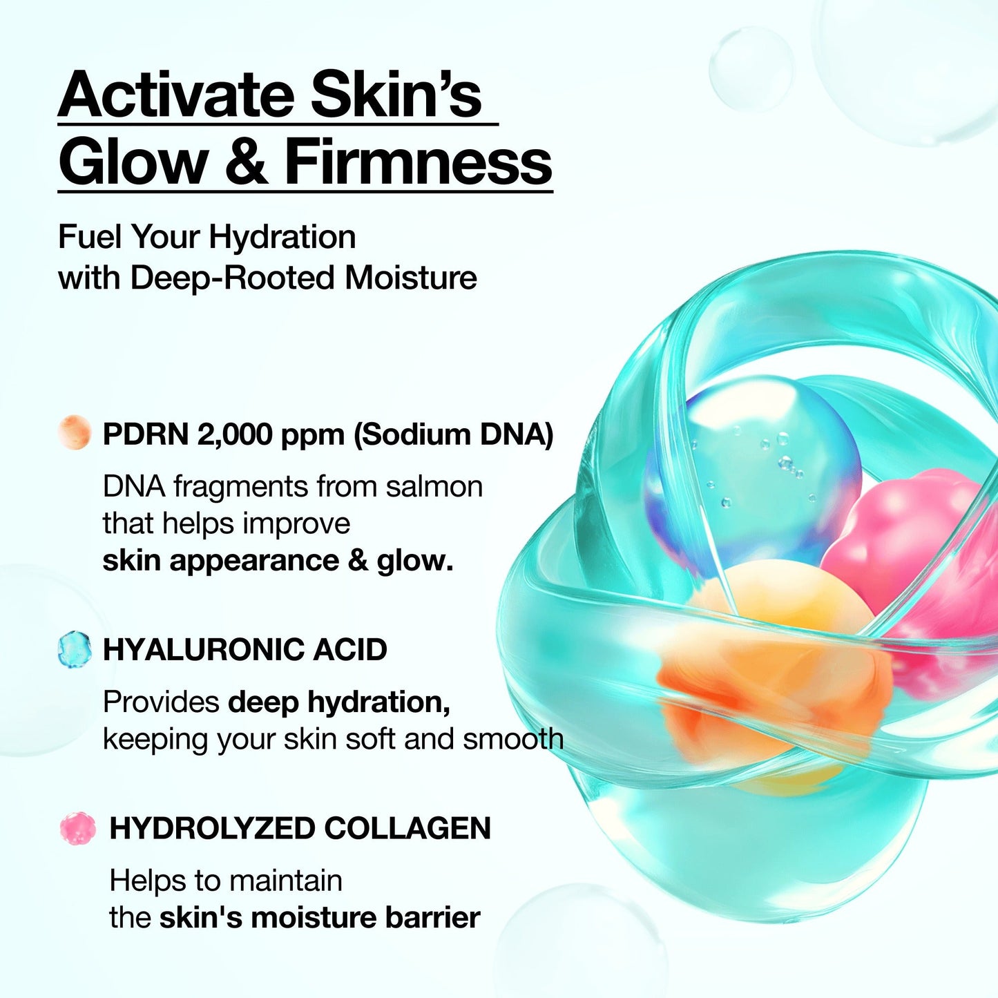 PDRN Collagen Glow Facial Serum Spray Mini