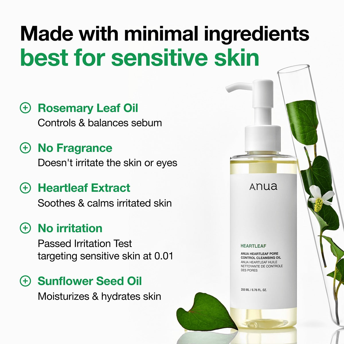 Heartleaf Pore Control Cleansing Oil