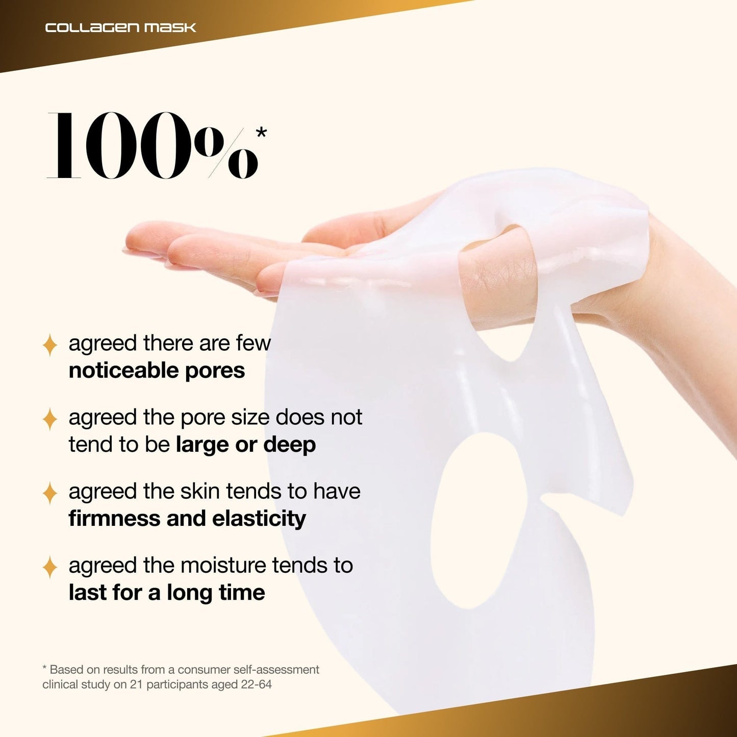 Golden Honmoon Barrier Collagen Mask 4ea