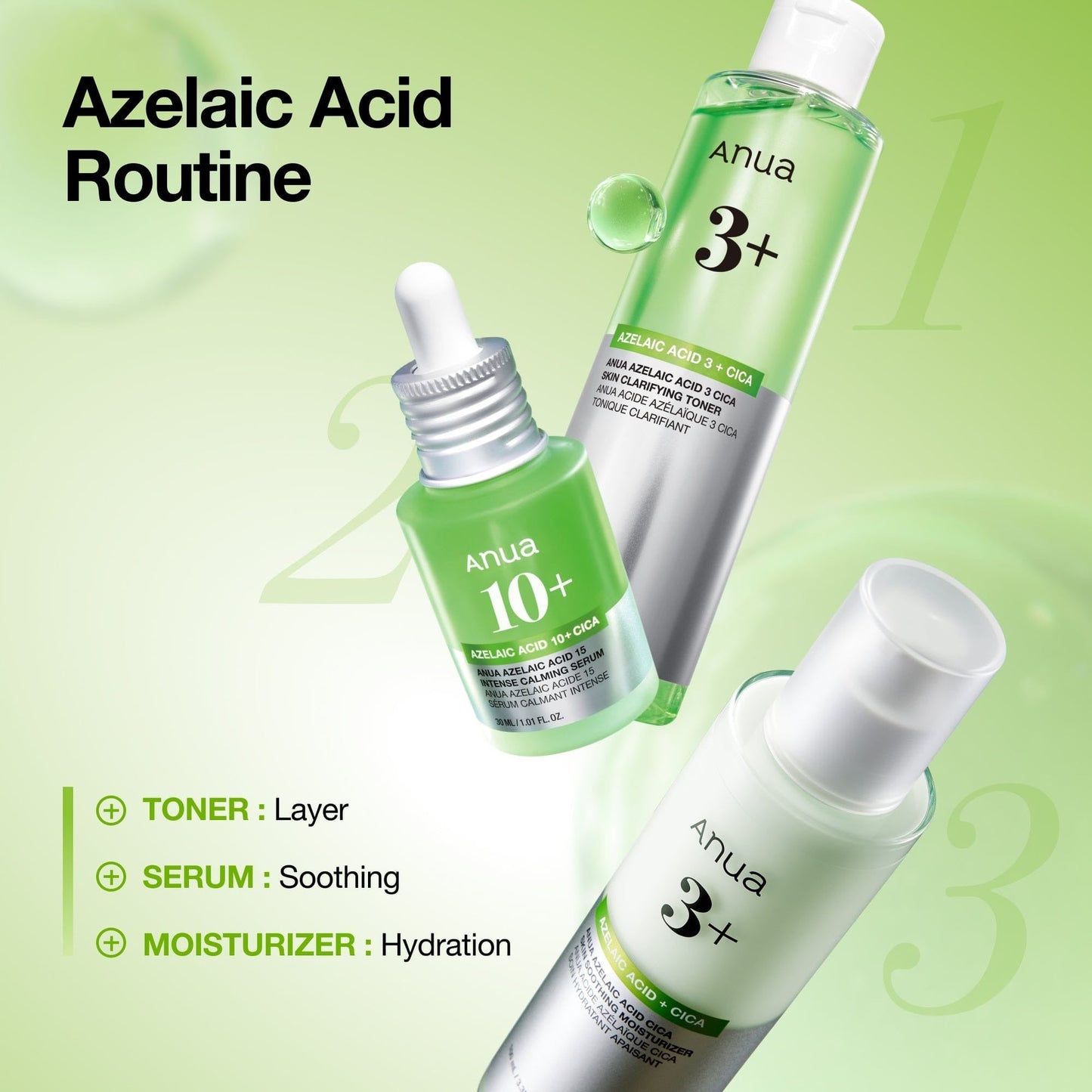 Azelaic Acid CICA Skin Soothing Moisturizer