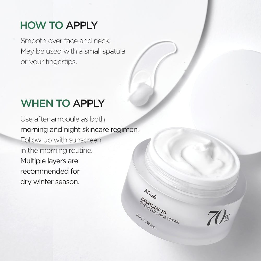 Heartleaf 70% Intense Calming Cream