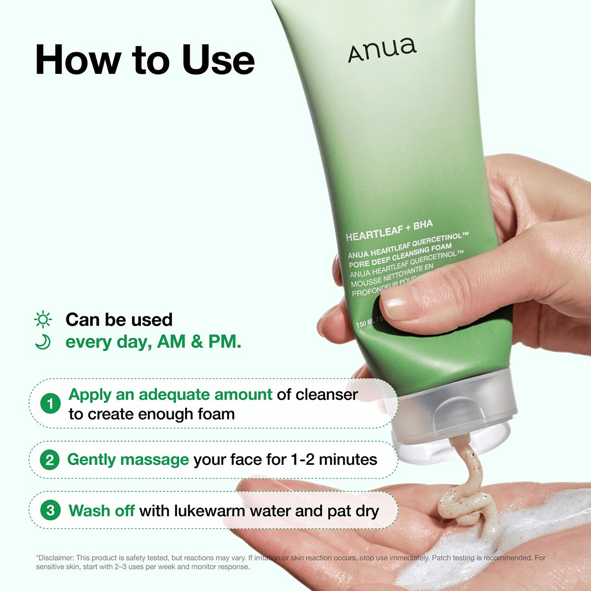 Heartleaf Quercetinol Pore Deep Cleansing Foam
