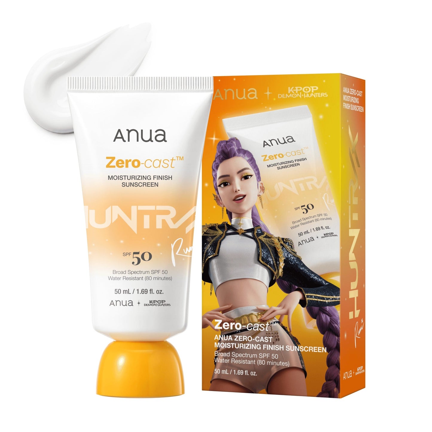 Zero-cast Moisturizing Finish Sunscreen