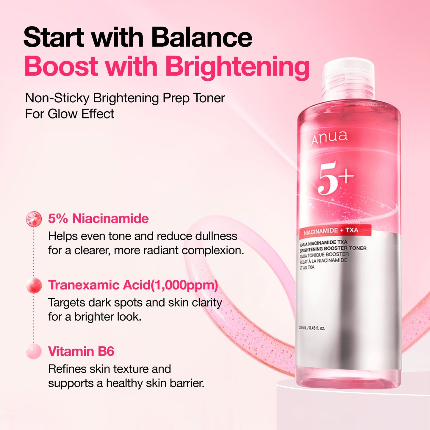 Niacinamide Tranexamic Acid Brightening Booster Toner