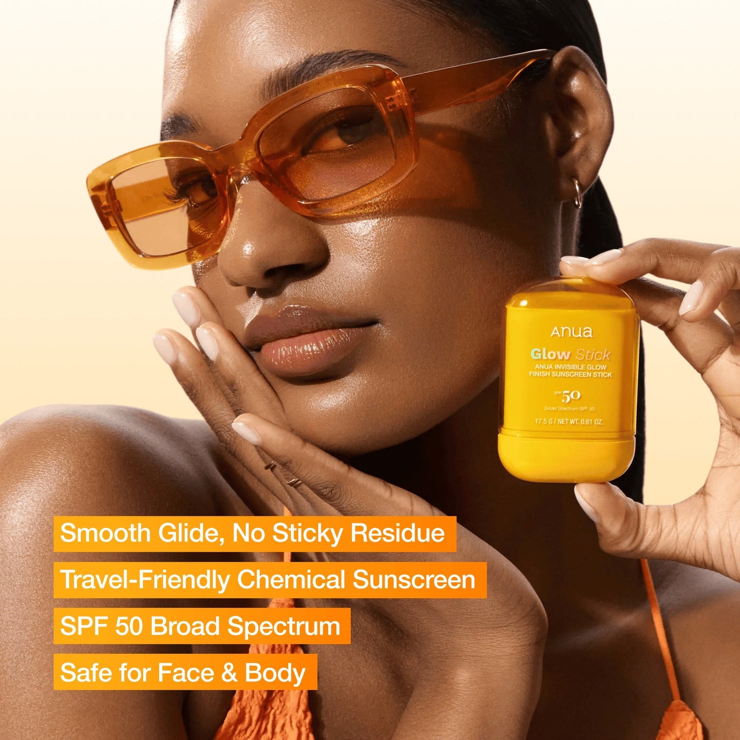 Invisible Glow Finish Sunstick